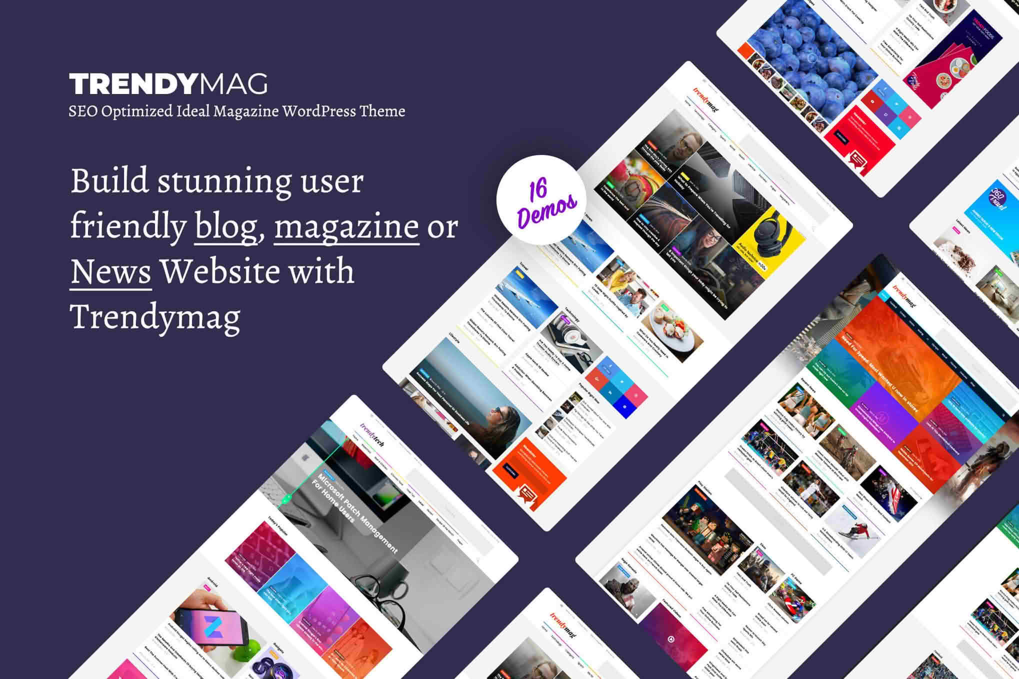 Download TrendyMag - WordPress News Magazine & Blog Theme GPL WordPress Plugin