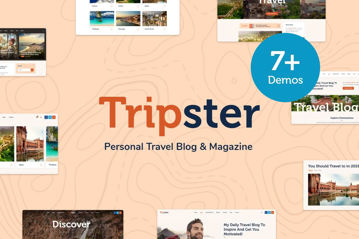 Download Tripster - Travel & Lifestyle WordPress Blog GPL WordPress Plugin