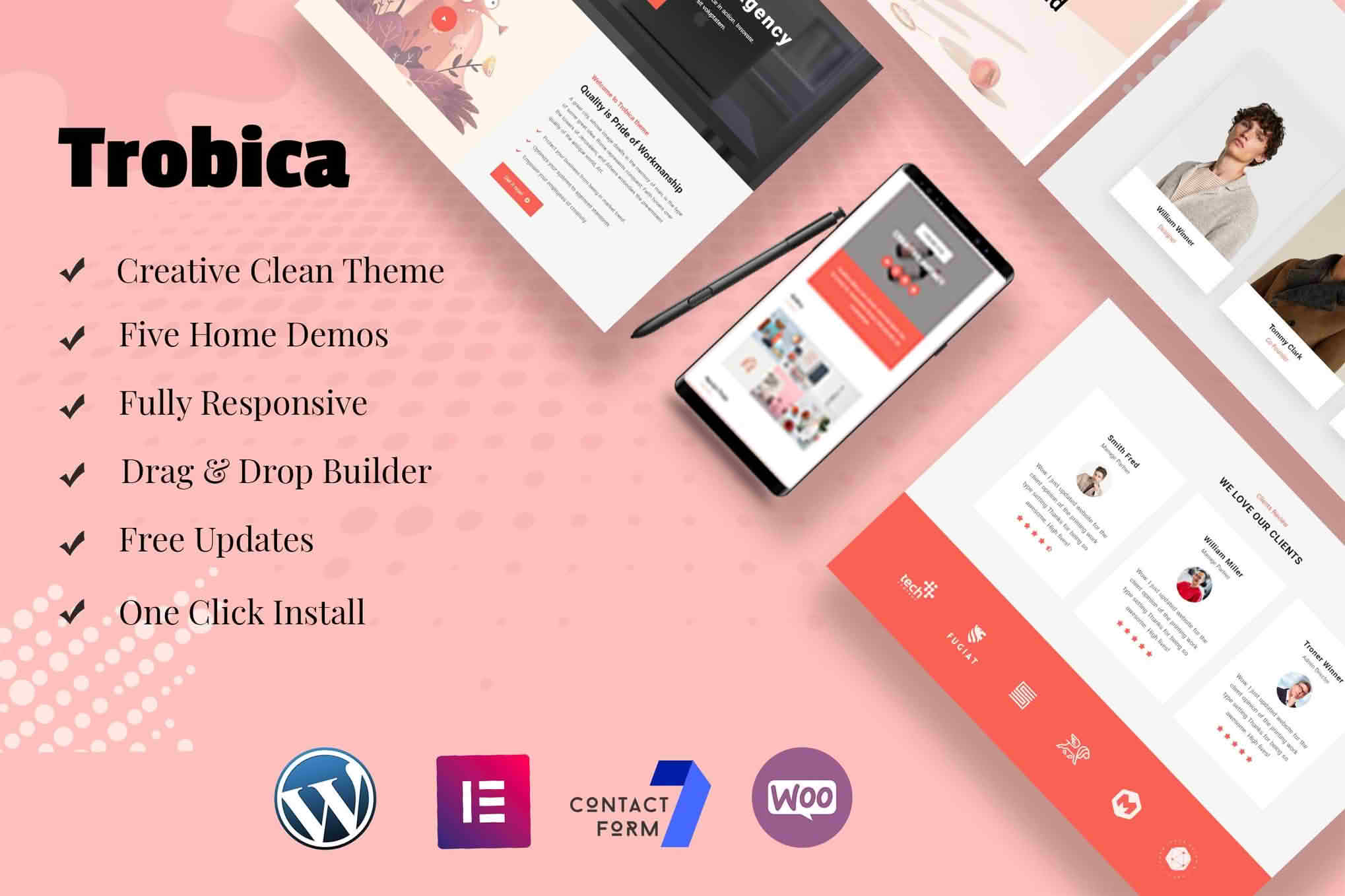 Download Trobica - Multi Purpose WordPress Theme GPL WordPress Plugin