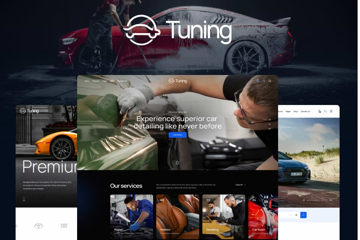 Download Tuning - Car Detailing & Dealer Shop WordPress theme GPL WordPress Plugin