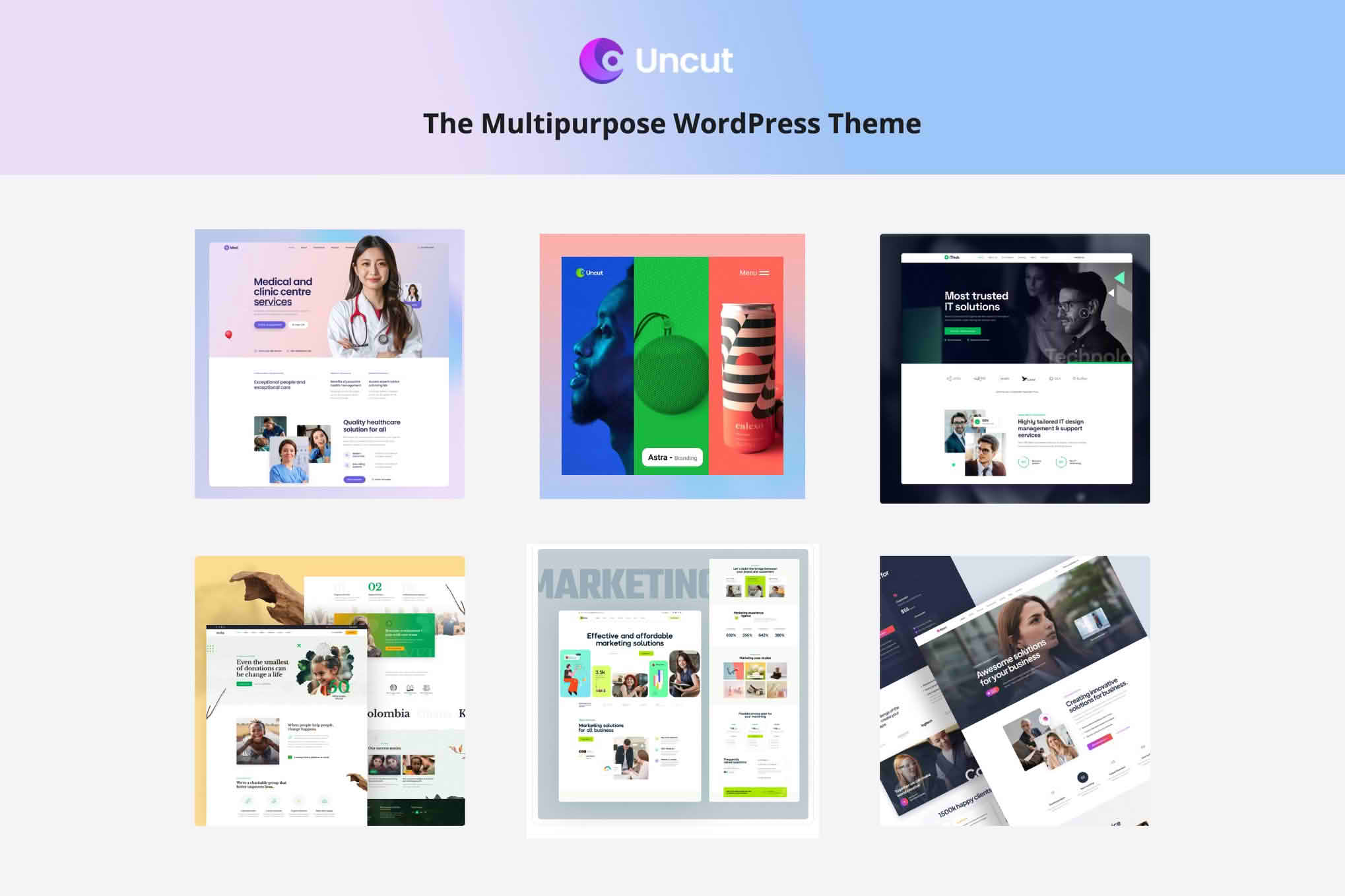 Download Uncut - The Multipurpose WordPress Theme GPL WordPress Plugin
