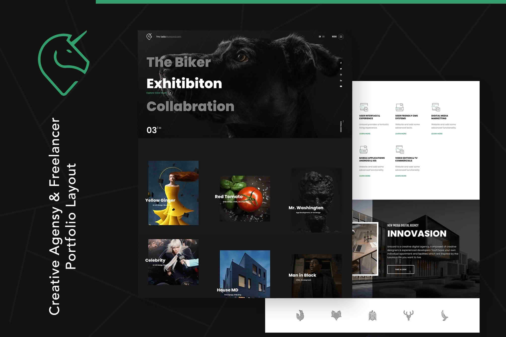 Download Unicord | Creative Portfolio for Freelancers & Agencies Theme GPL WordPress Plugin