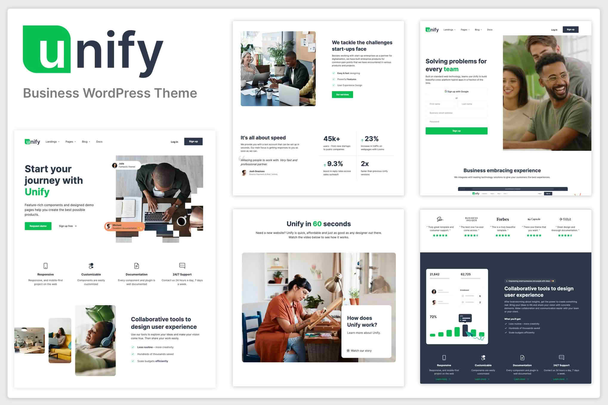 Download Unify - Multipurpose Business WordPress Theme GPL WordPress Plugin