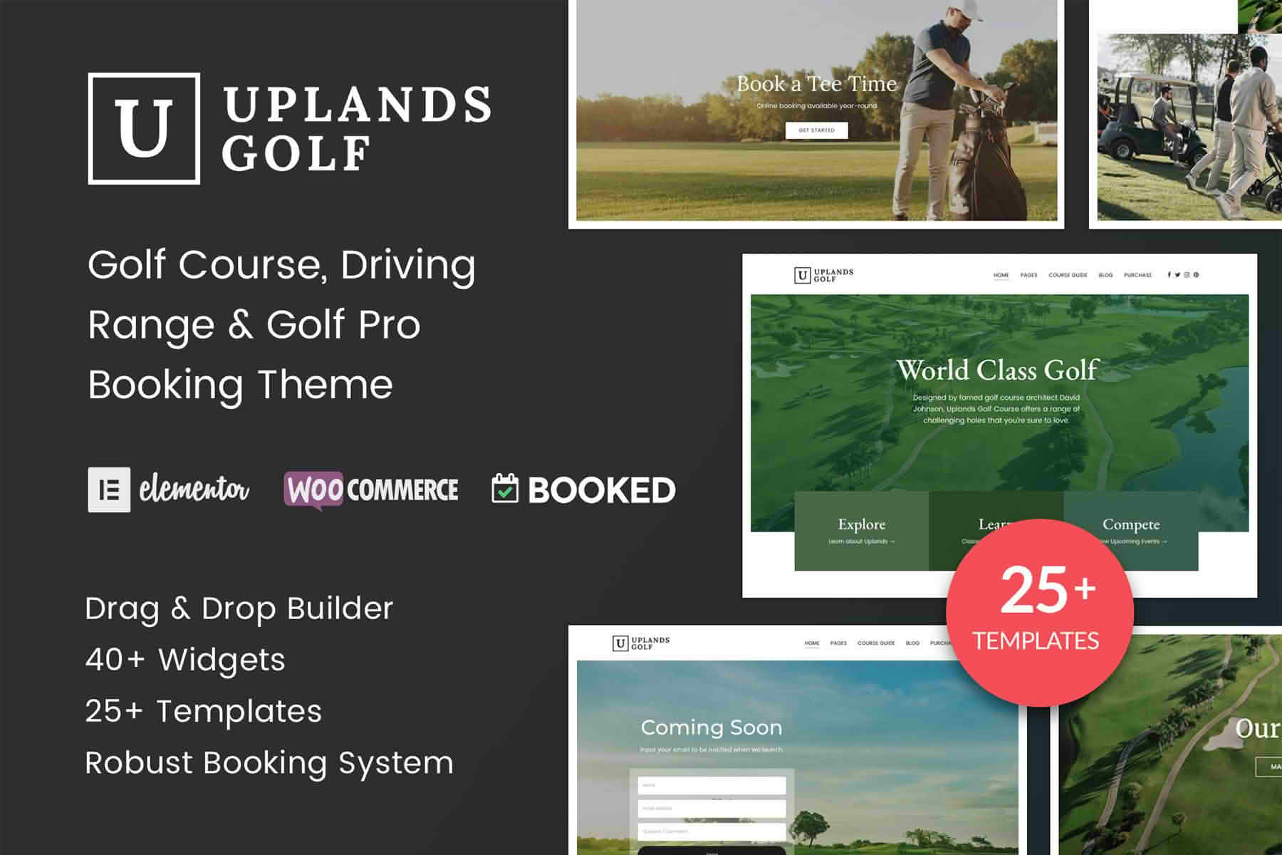 Download Uplands - Golf Course WordPress Theme GPL WordPress Plugin