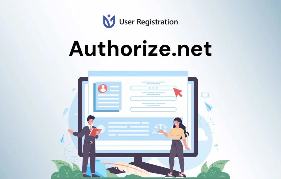 User Registration Authorize.Net