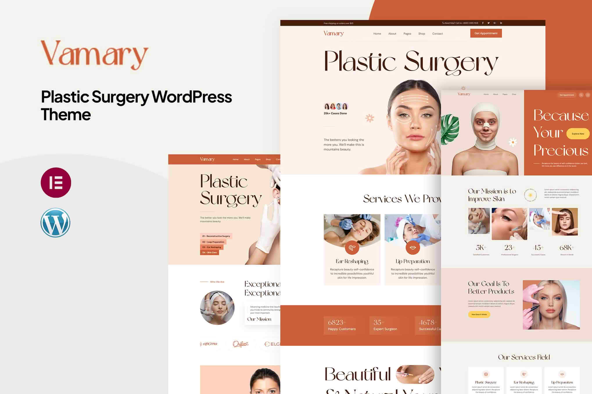 Download Vamary - Plastic Surgery WordPress Theme GPL WordPress Plugin