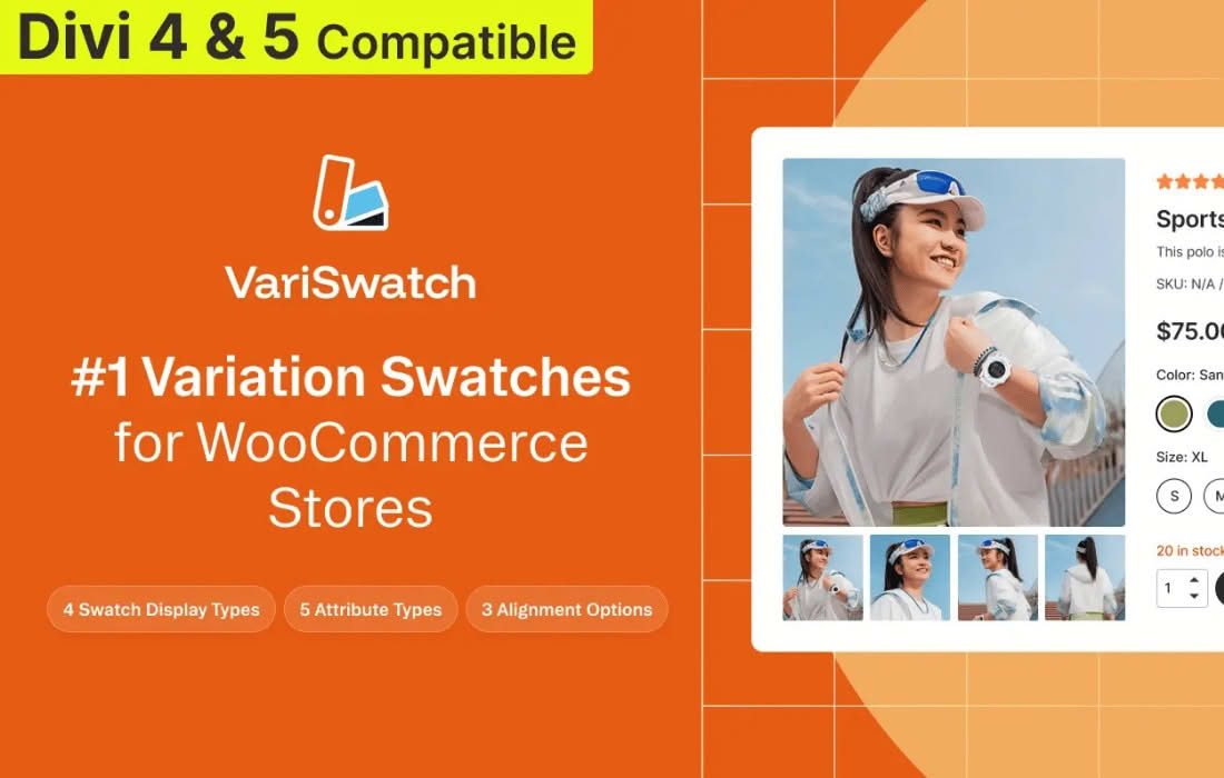 VariSwatch – Variation Swatches for WooCommerce
