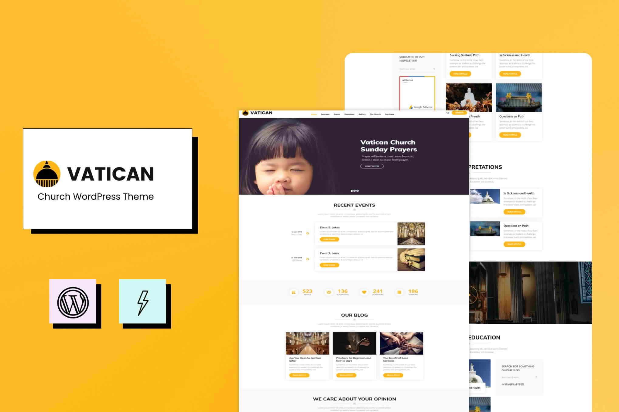Download Vatican - Church WordPress Theme GPL WordPress Plugin