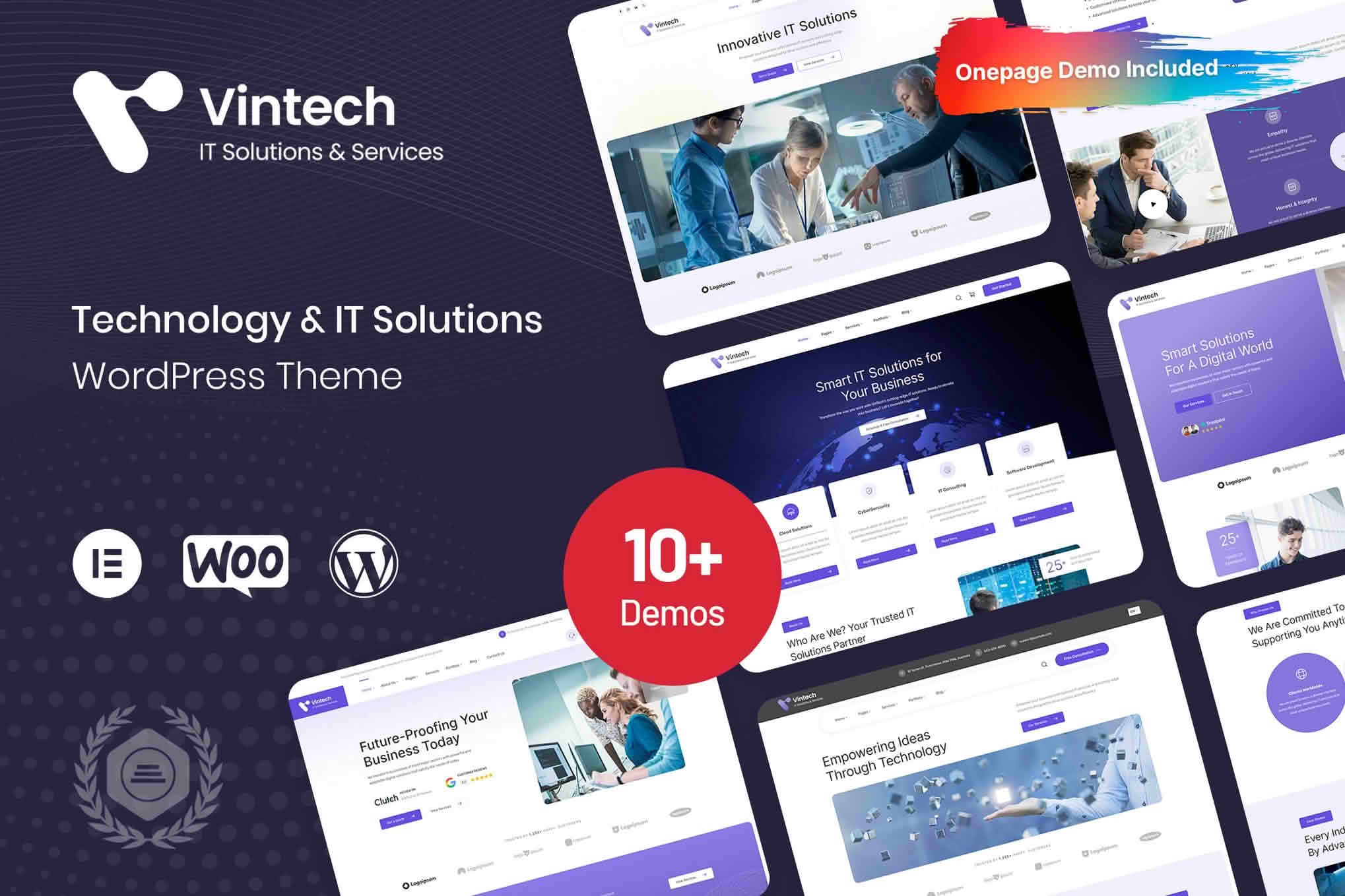 Vintech - Technology & IT Solutions WordPress