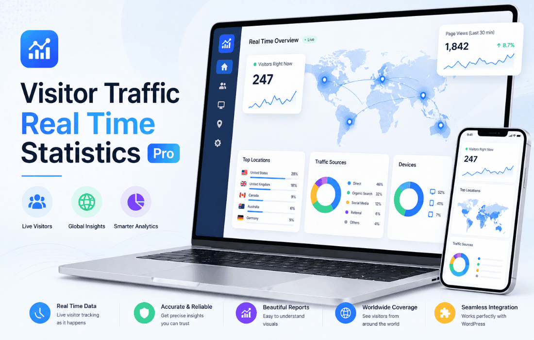 Visitor Traffic Real Time Statistics Pro