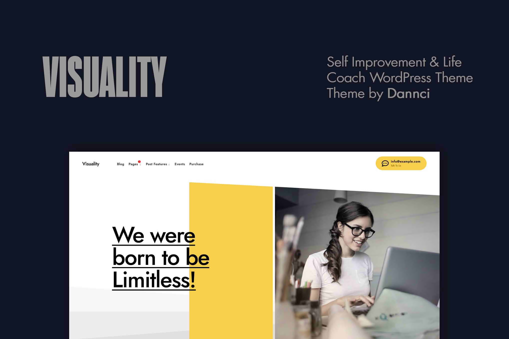 Visuality - Self Improvement & Life Coach WP