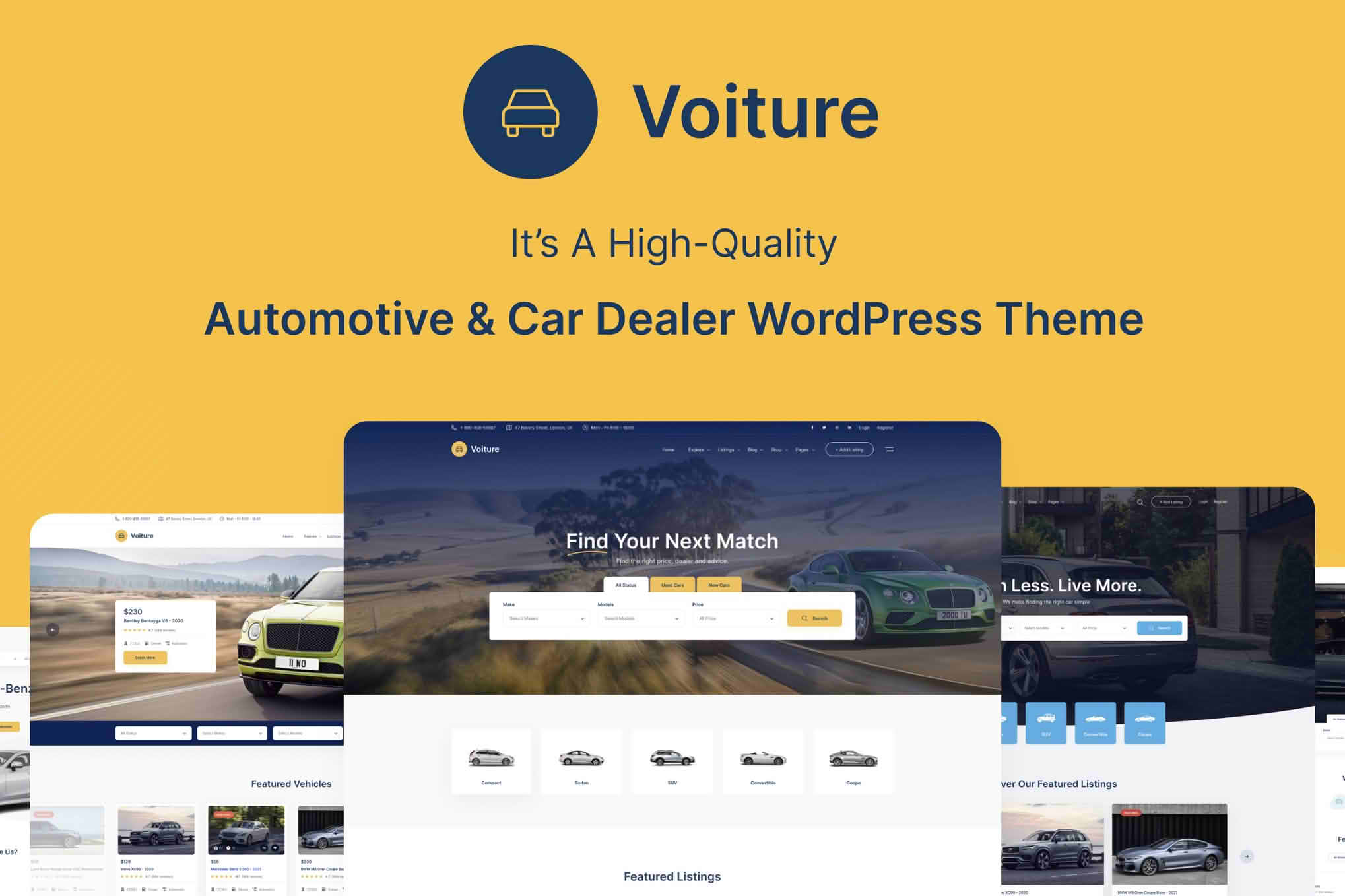 Voiture – Automotive & Car Dealer WordPress Theme