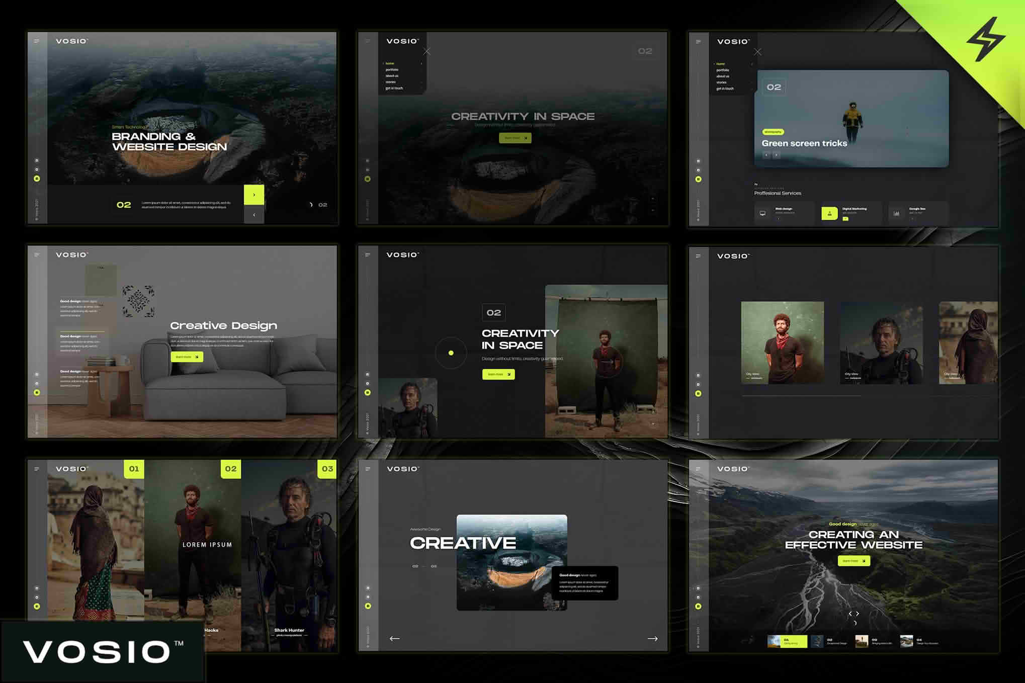 Vozio - Creative WordPress Portfolio