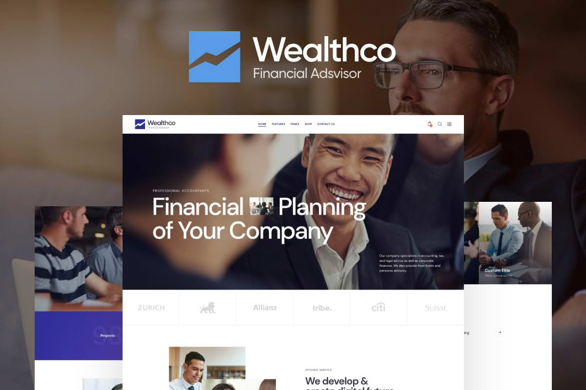 Download WealthCo | Business & Financial Consulting WordPress Theme GPL WordPress Plugin