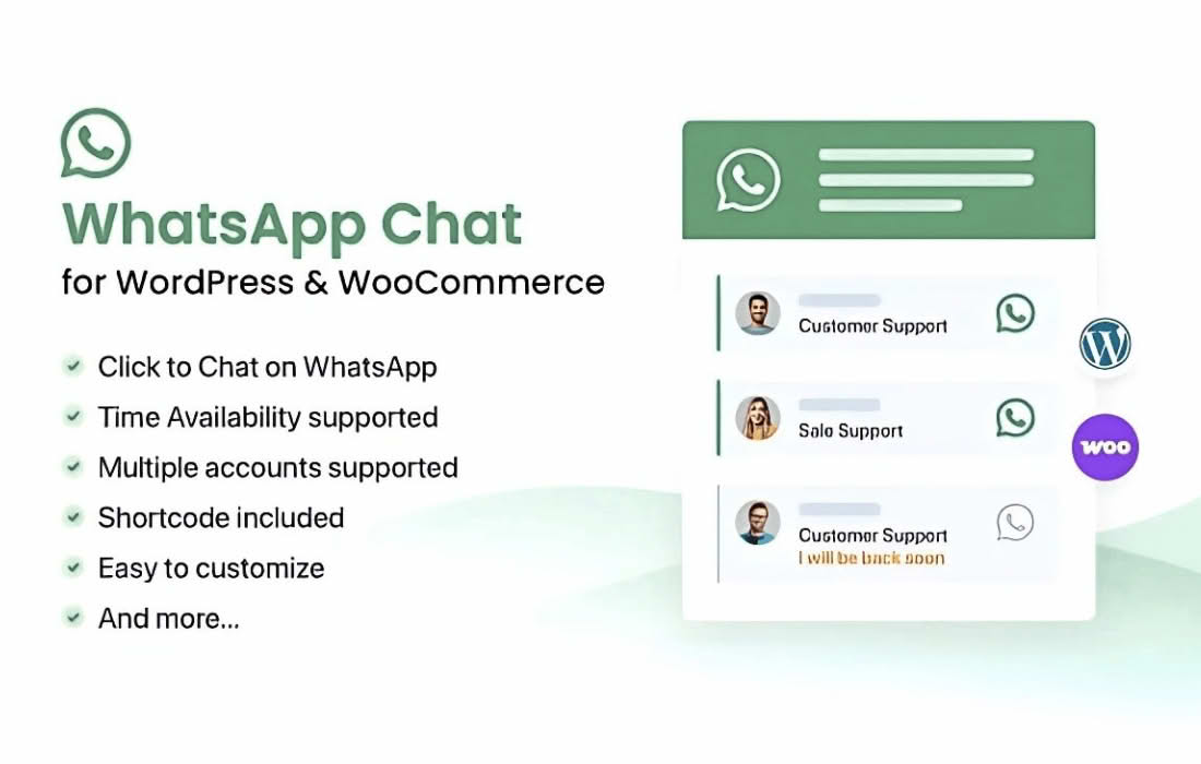 Download WhatsApp Chat WordPress