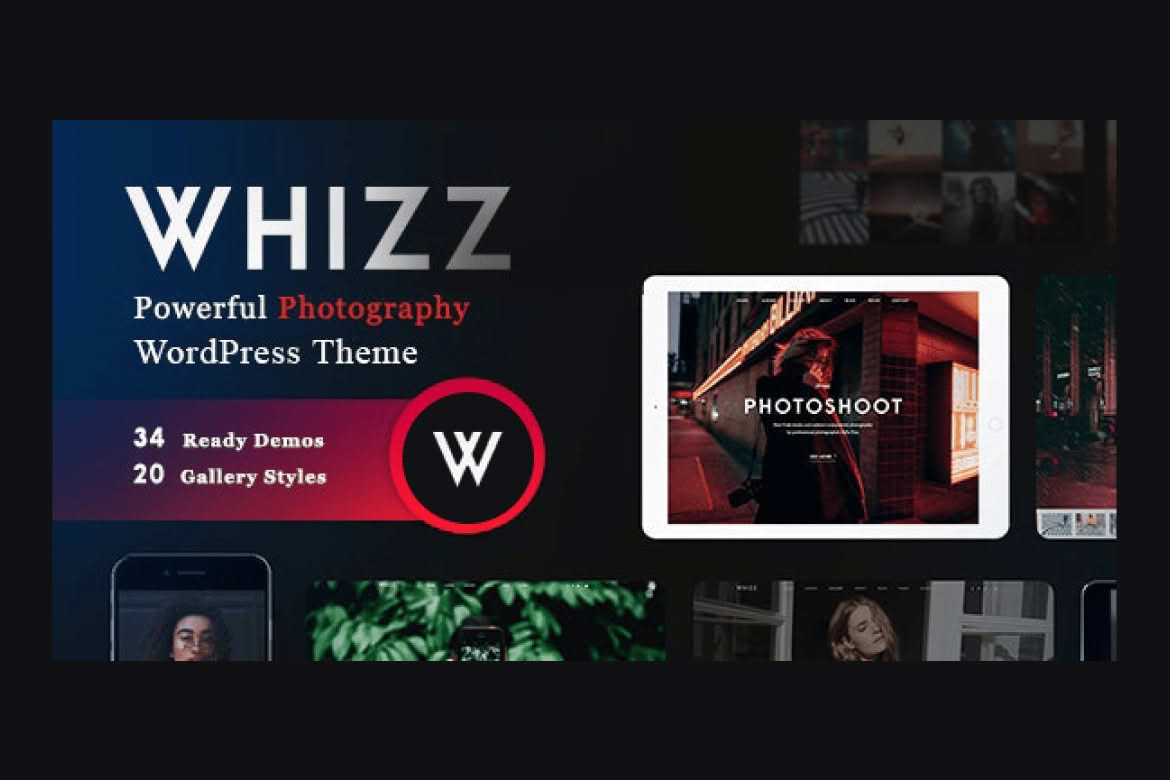 Download Whizz Photography WordPress GPL WordPress Plugin
