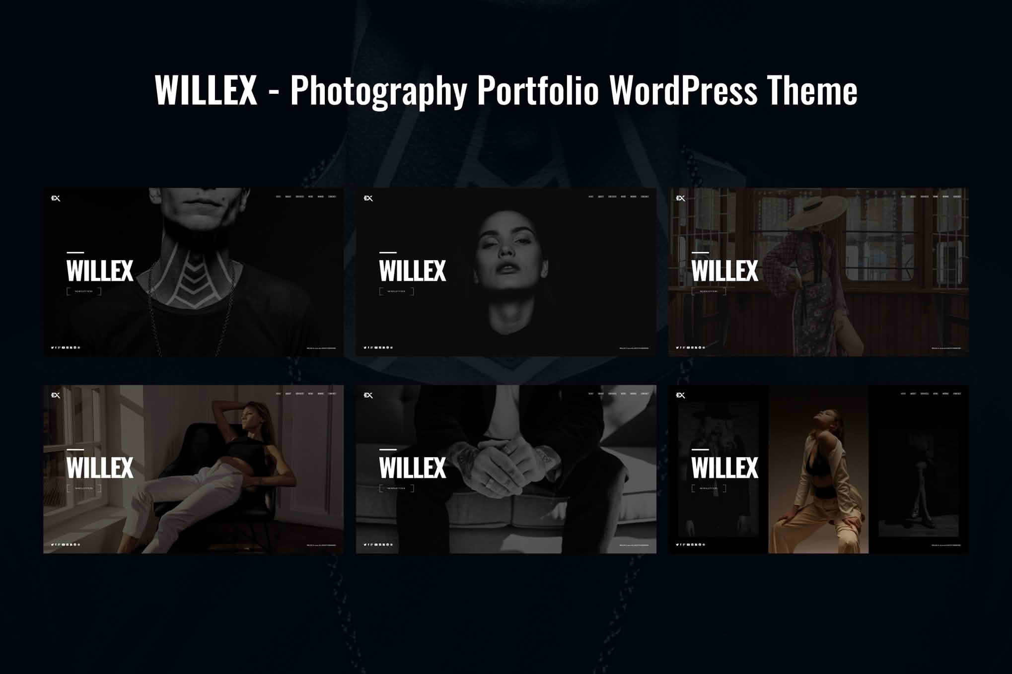 Download Willex - Photography Portfolio WordPress Theme GPL WordPress Plugin