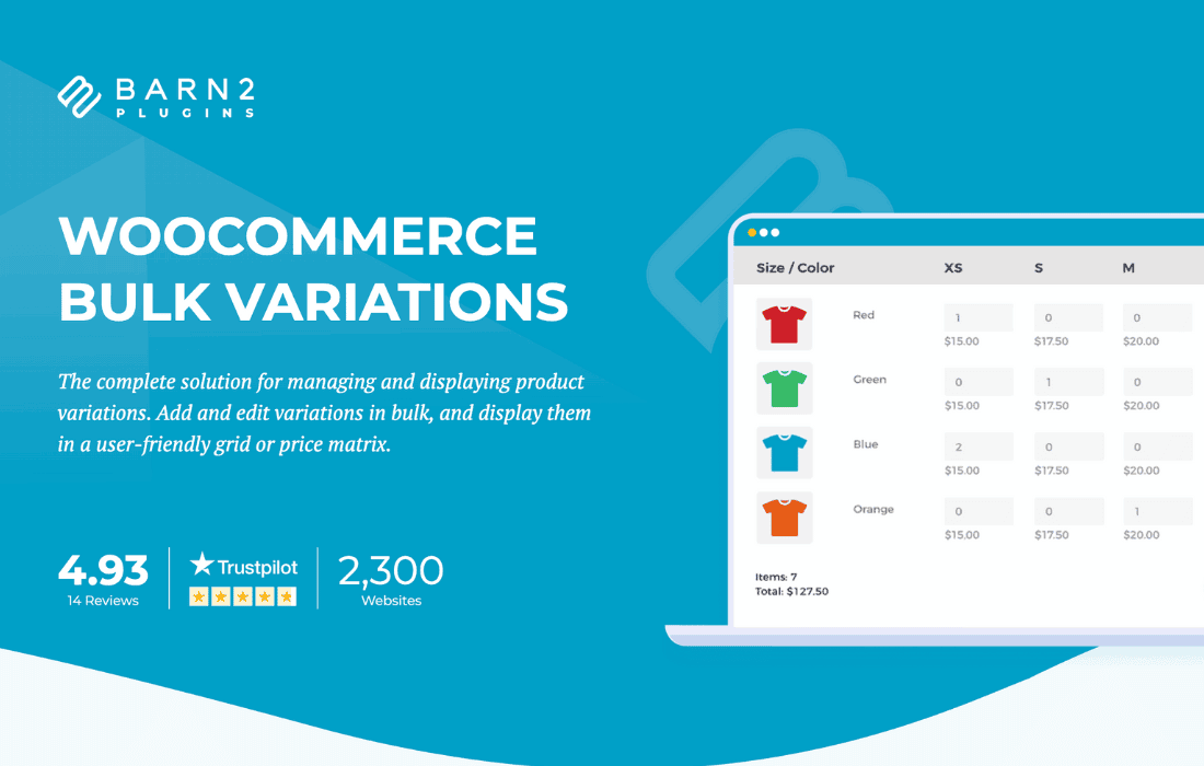 Download WooCommerce Bulk Variations