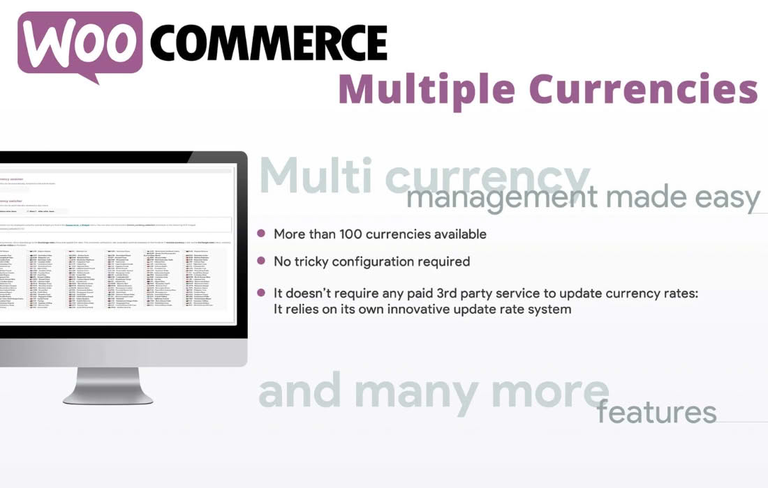 Download WooCommerce Multiple Currencies