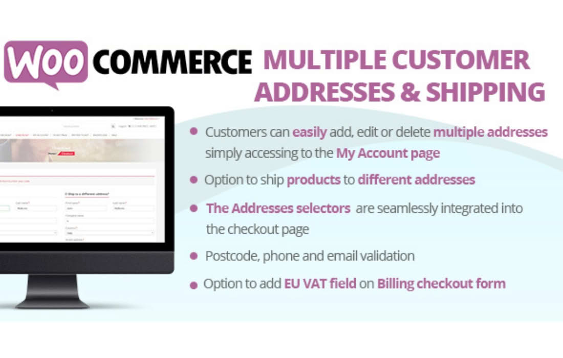 Download WooCommerce Multiple Customer Addresses