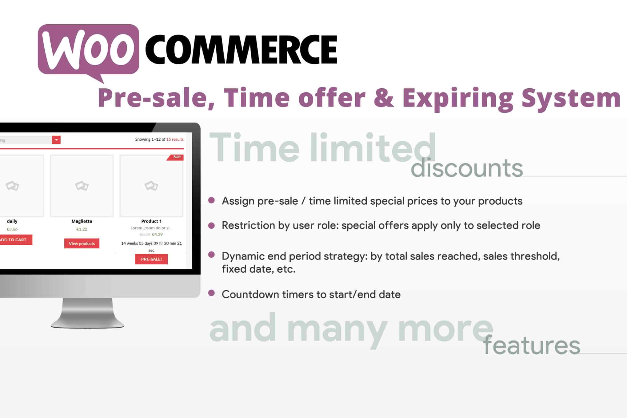 Download WooCommerce Pre-sale