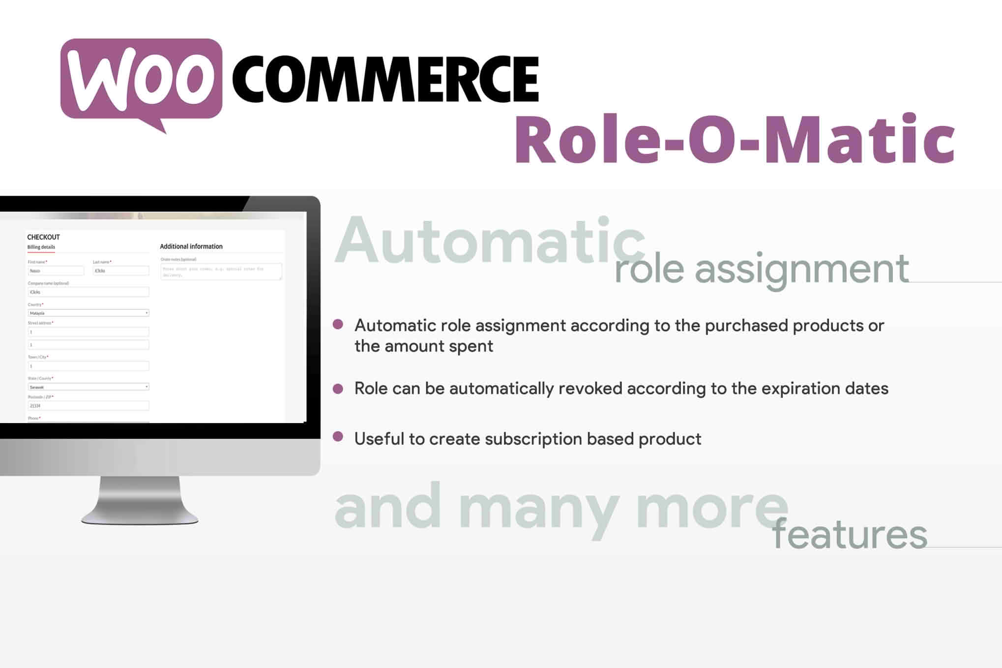 Download WooCommerce Role-O-Matic