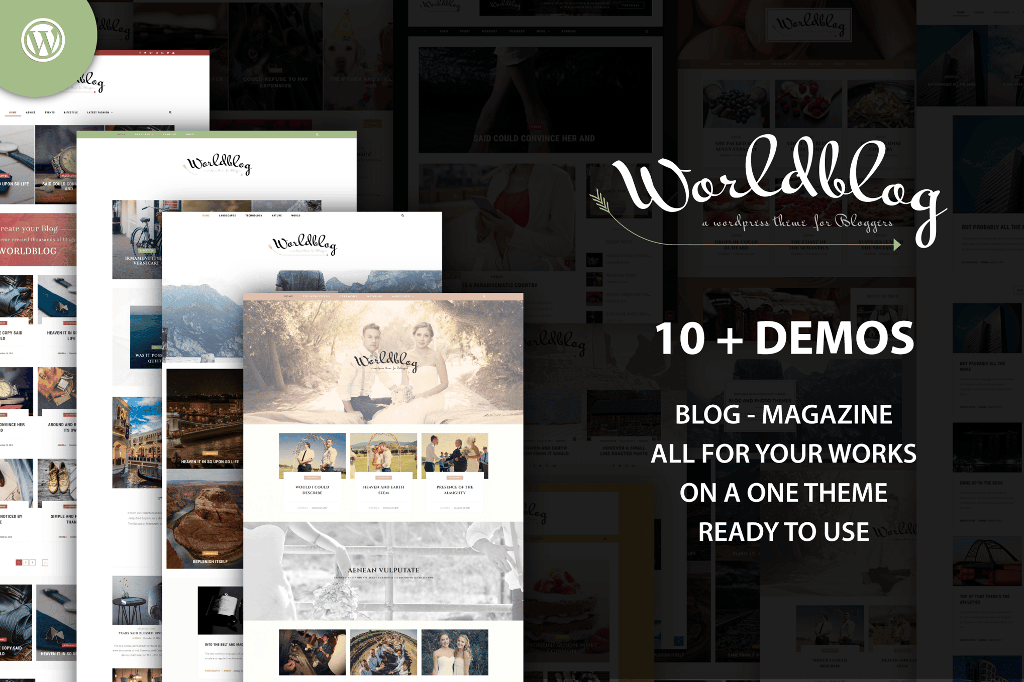 Download Worldblog - WordPress Blog and Magazine Theme GPL WordPress Plugin