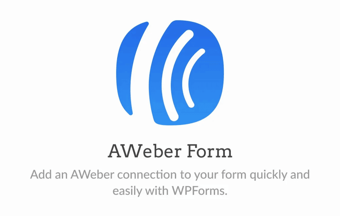 Download WPForms AWeber Addon