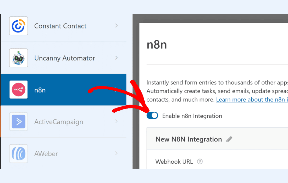 WPForms n8n