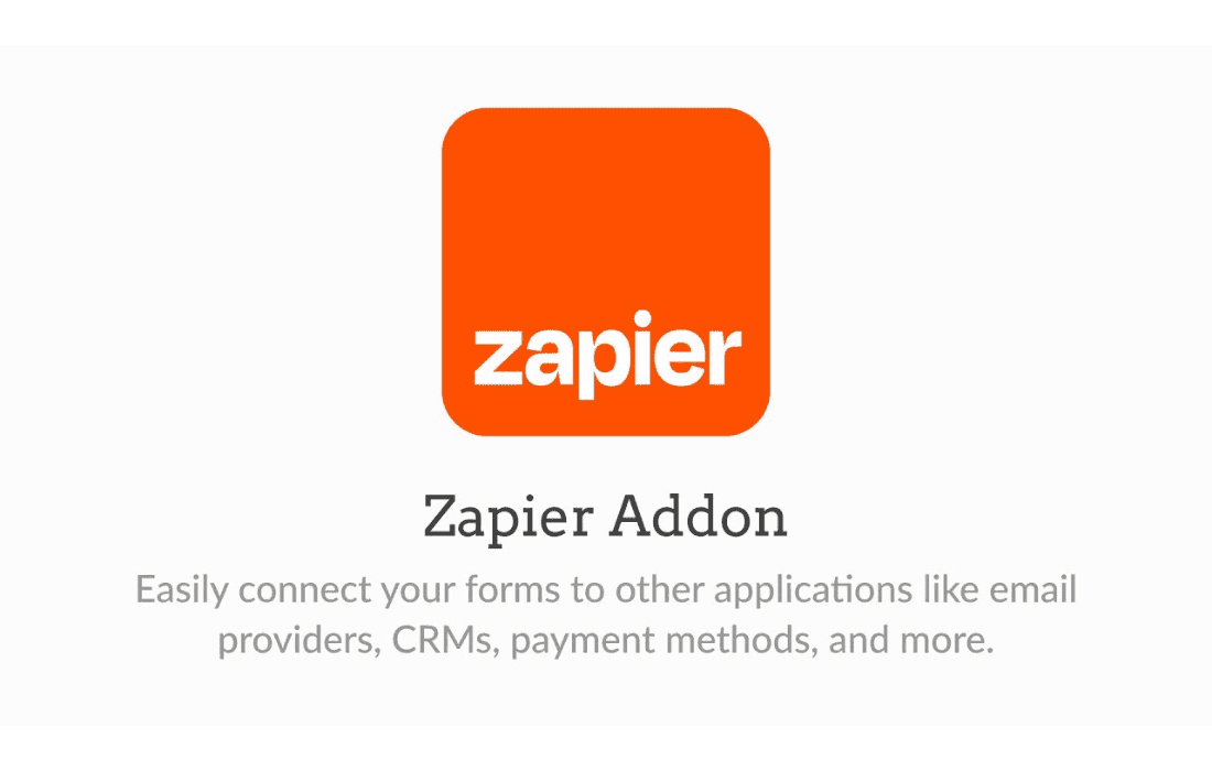 Download WPForms Zapier Addon
