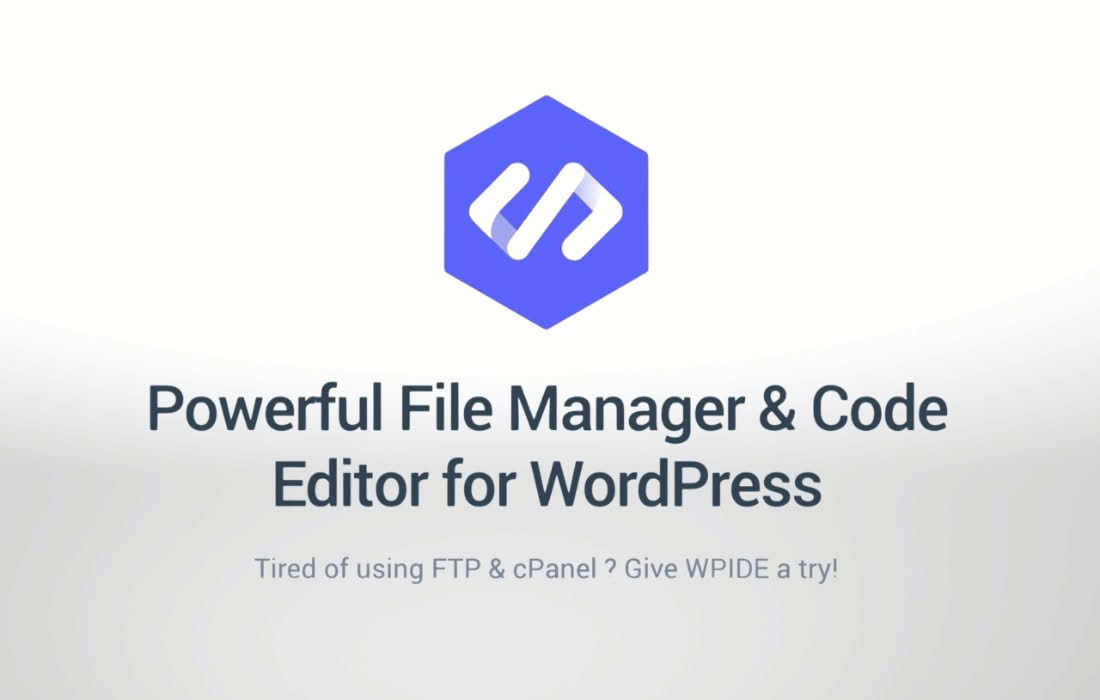Download WPIDE - File Manager & Code Editor Premium