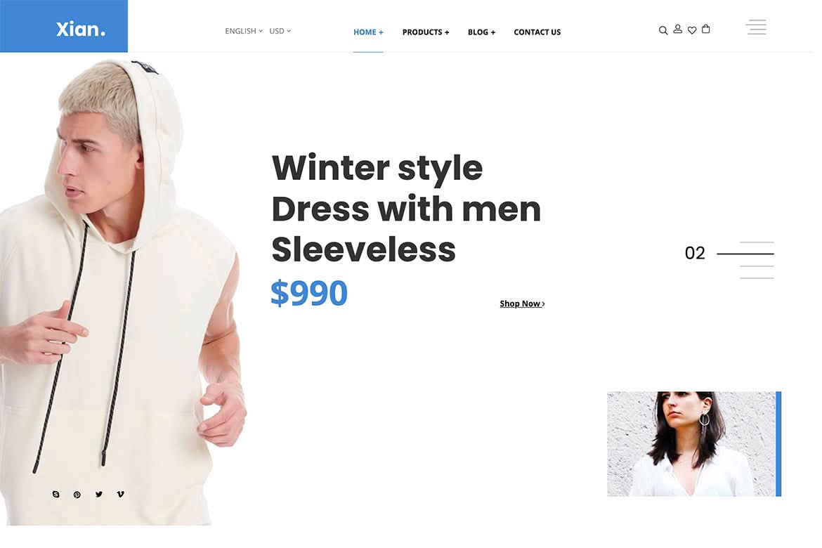 Download Xian - Fashion WooCommerce Theme GPL WordPress Plugin