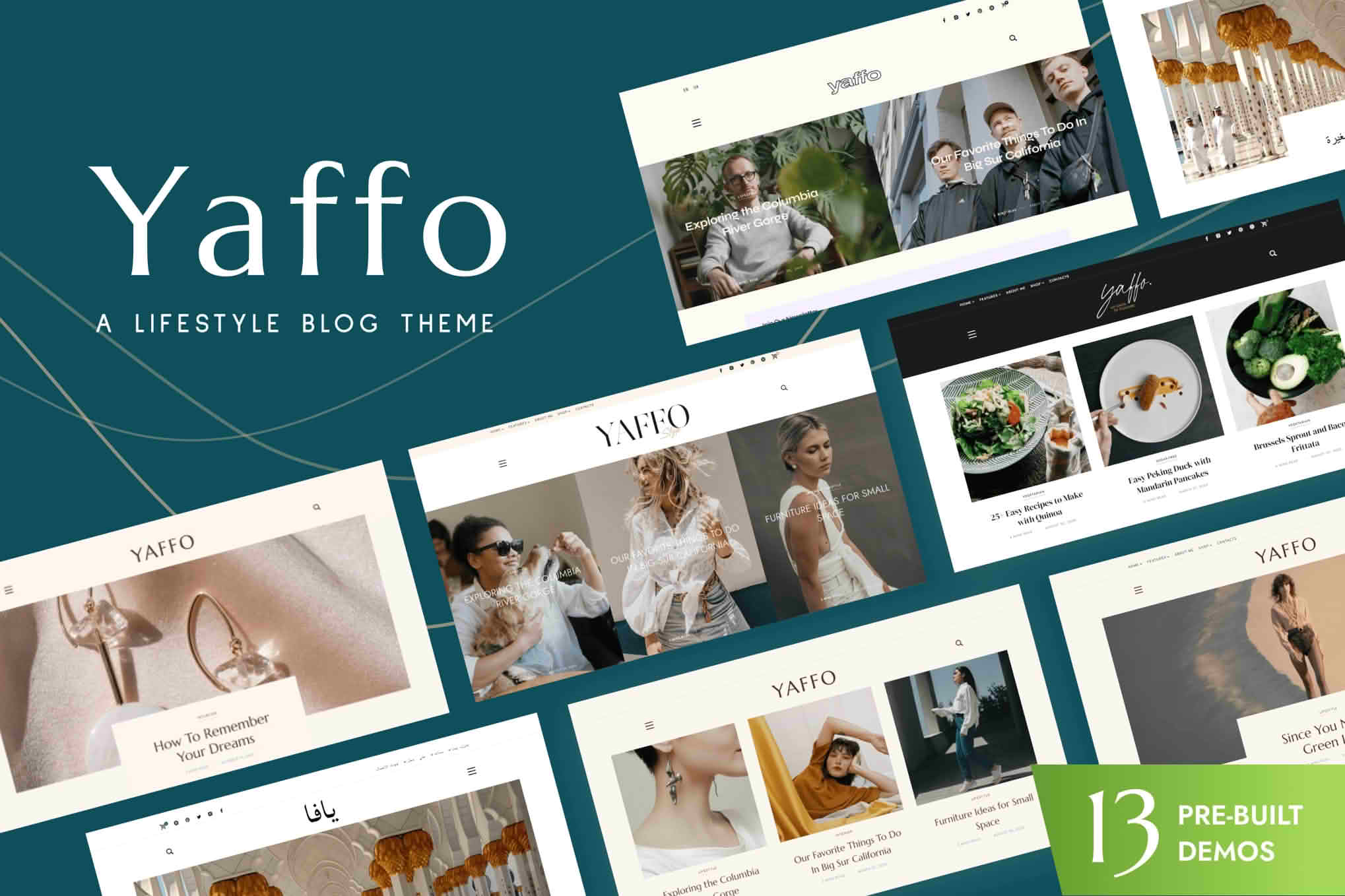 Download Yaffo - A Lifestyle Personal Blog WordPress Theme GPL WordPress Plugin