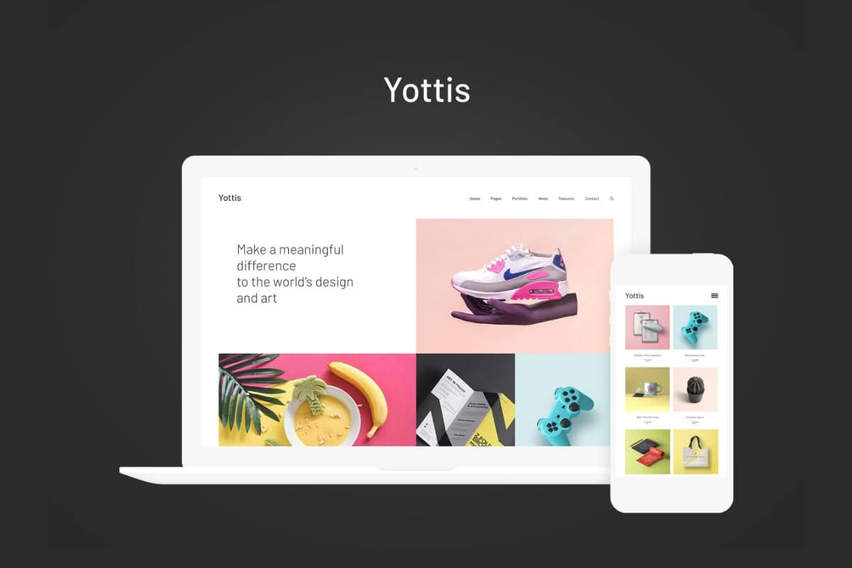 Download Yottis | Personal Creative Portfolio WordPress Theme + Store GPL WordPress Plugin