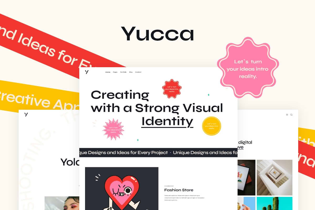 Download Yucca - WordPress Theme & Personal Portfolio for Creatives GPL WordPress Plugin