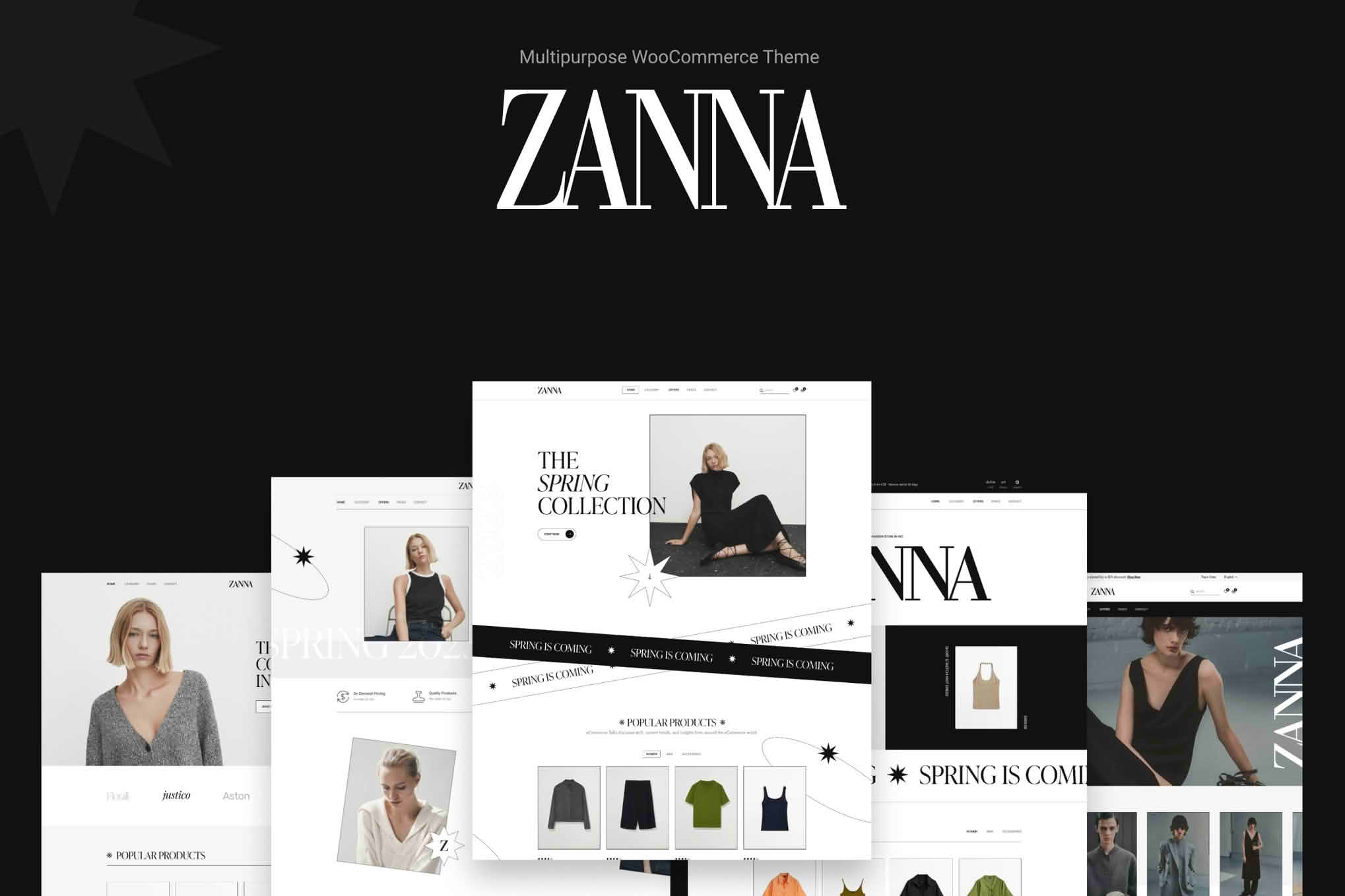 Download ZANNA - Elementor WooCommerce Theme GPL WordPress Plugin