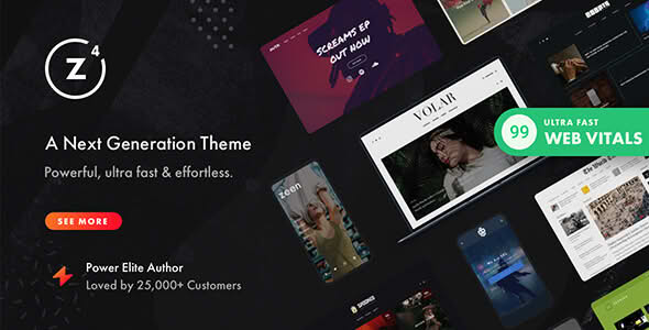 Download Zeen | Next Generation Magazine WordPress Theme GPL WordPress Plugin