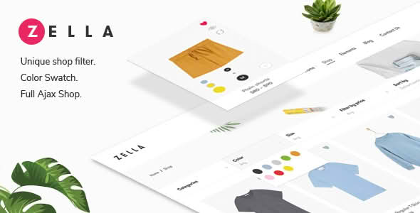 Download Zella - WooCommerce AJAX WordPress Theme GPL WordPress Plugin