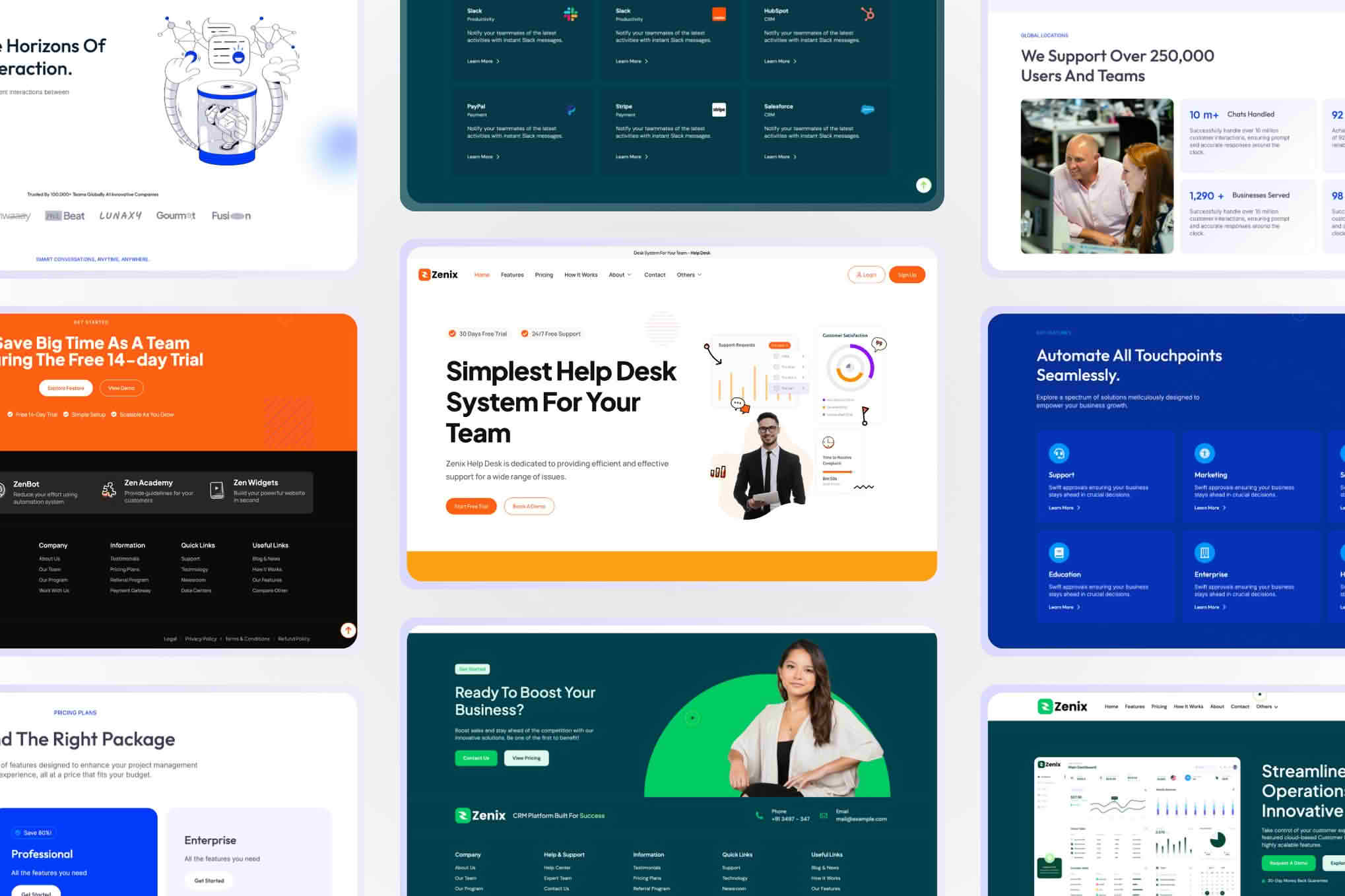 Download Zenix - Tech Startup & SaaS Elementor WordPress Theme GPL WordPress Plugin