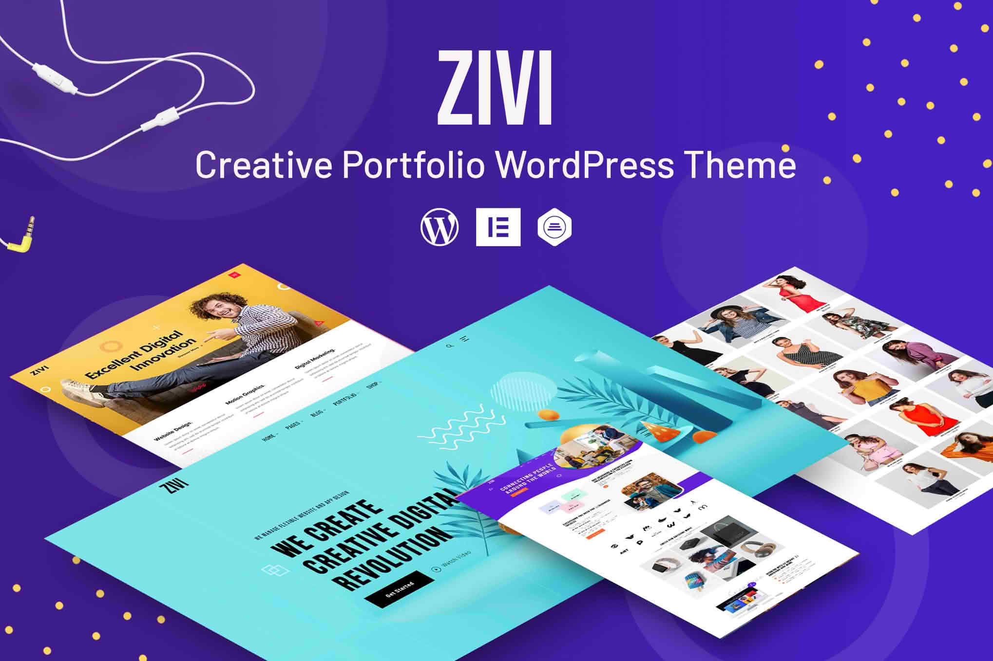 Download Zivi - Contemporary Creative Agency Theme GPL WordPress Plugin