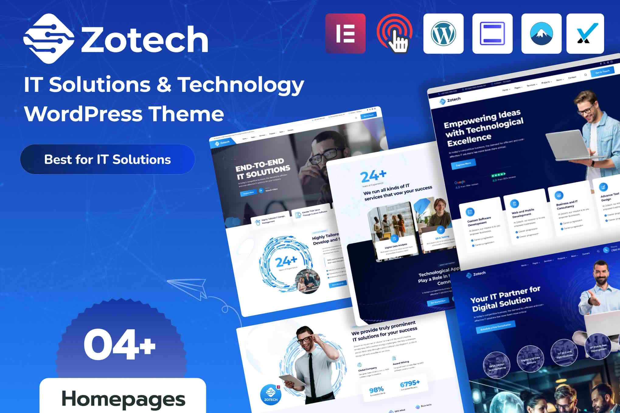 Zotech - IT Solutions & Technology WordPress Theme