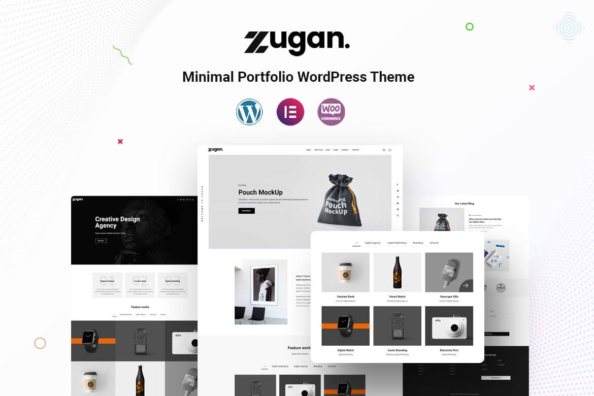 Download Zugan - Minimal Portfolio WordPress Theme GPL WordPress Plugin