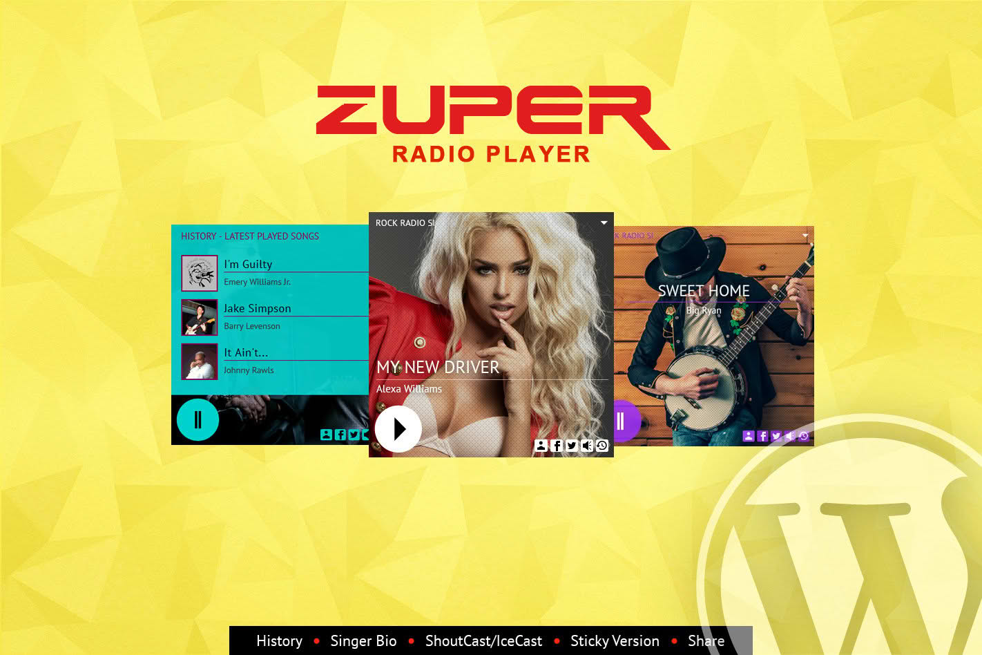 Download Zuper - Shoutcast and Icecast Radio Player